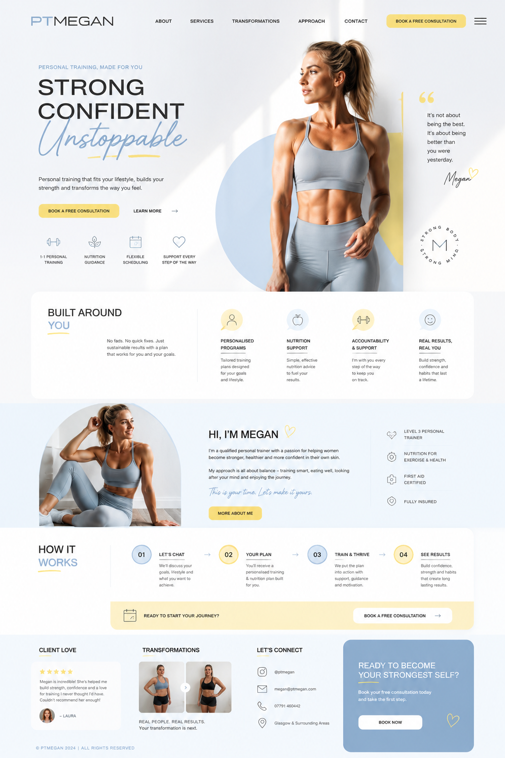 Premium Glasgow Web Design Example